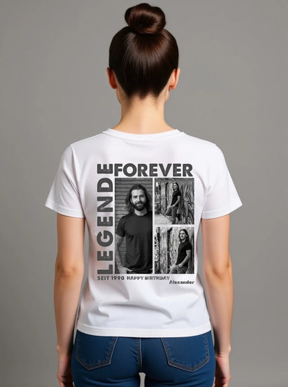 T-Shirt Mockup -Rücken