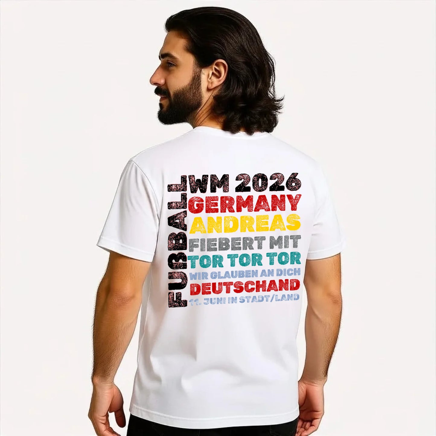 T-Shirt weiss - hinten 2