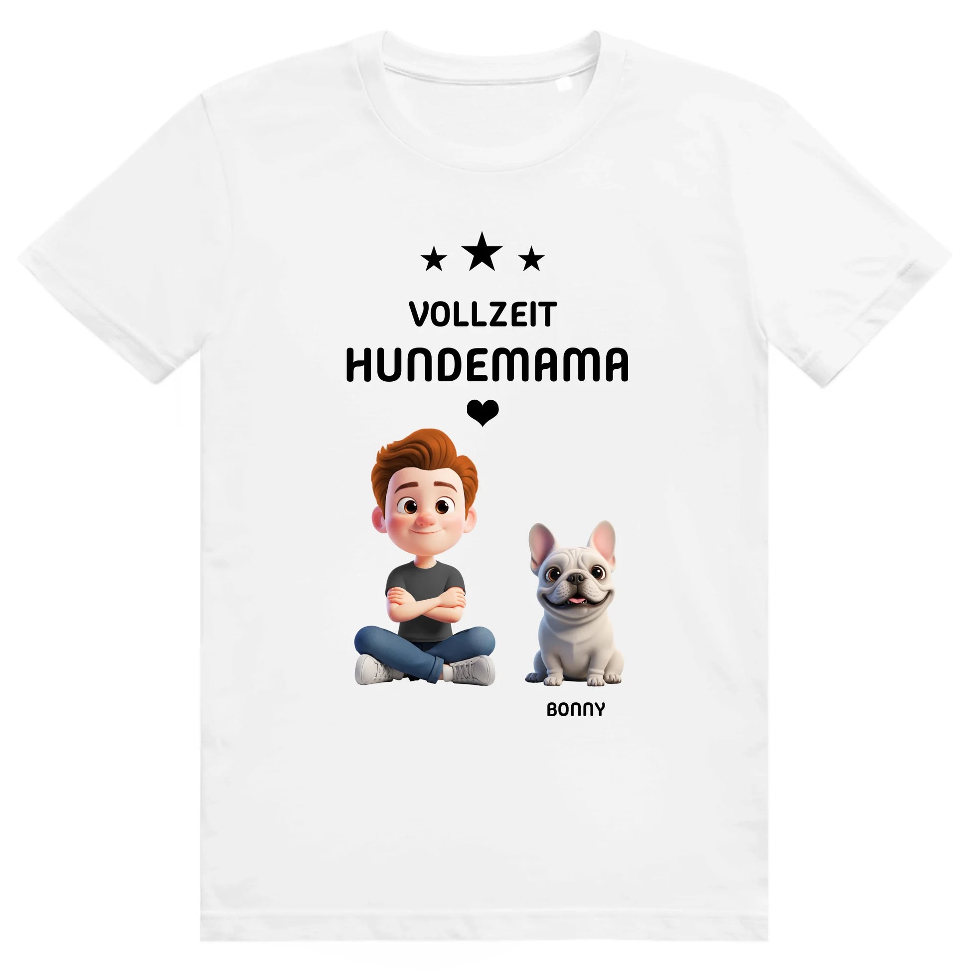2.0 T-Shirt weiss - vorne