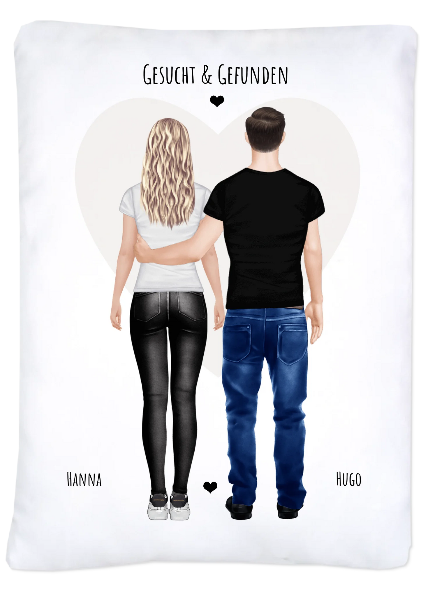 Geburtstagsgeschenk, Weihnachtsgeschenk Pärchen - Personalisiertes Geschenk Bettwäsche für Paare, beste Freunde Geschenk / Zeitraum-Kunstdrucke