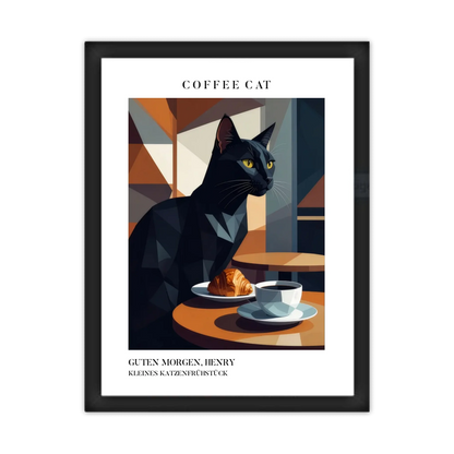 Katzenposter COFFEE CAT 2