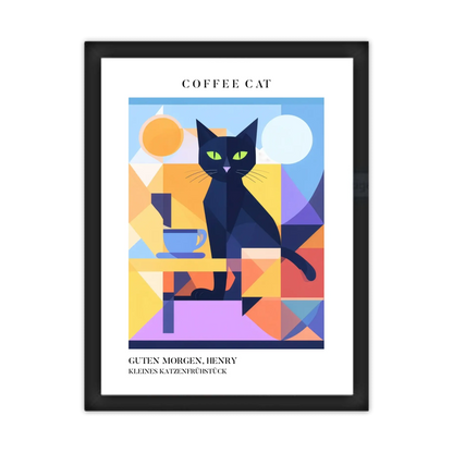 Katzenposter COFFEE CAT