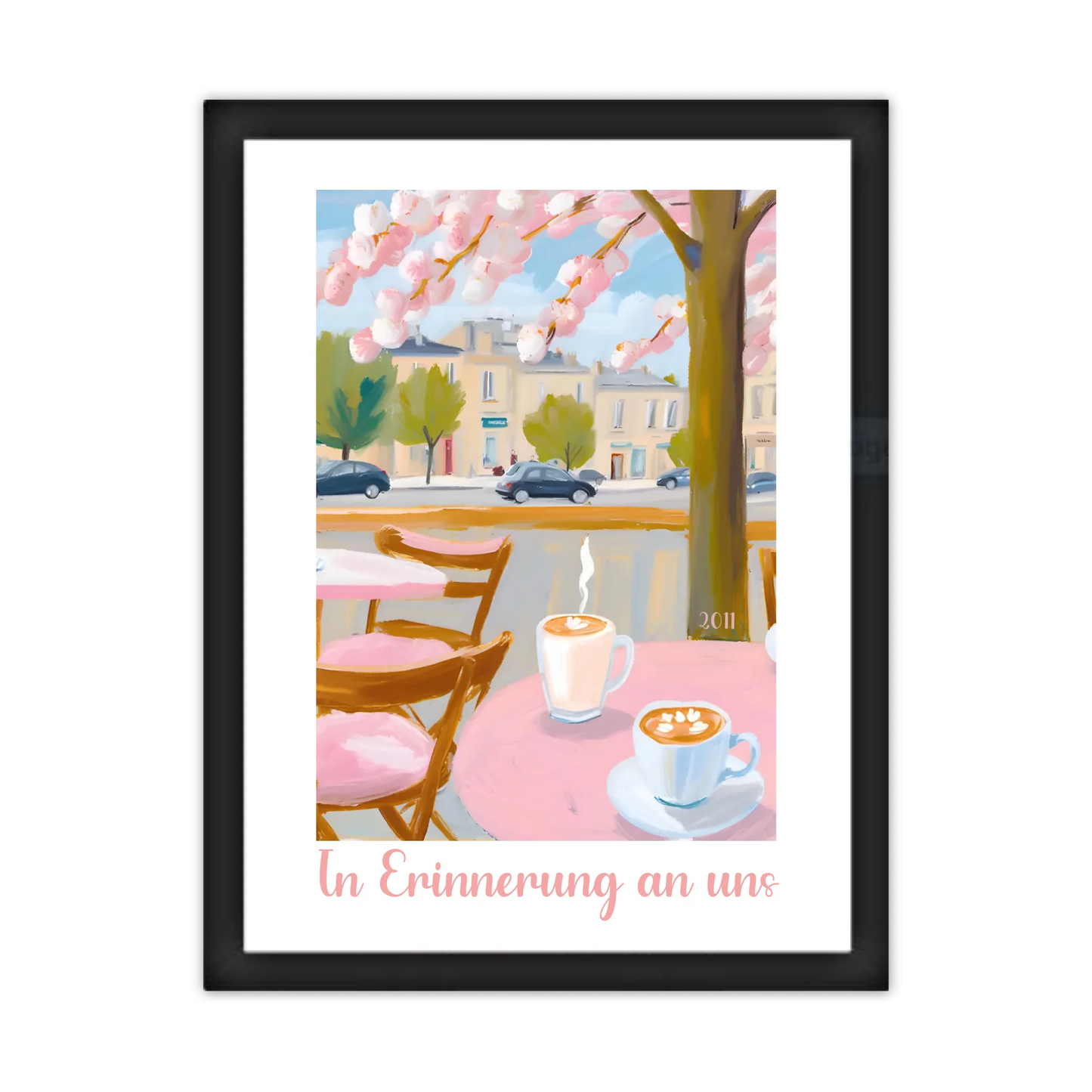 Frühlingserwachen personalisiertes Poster