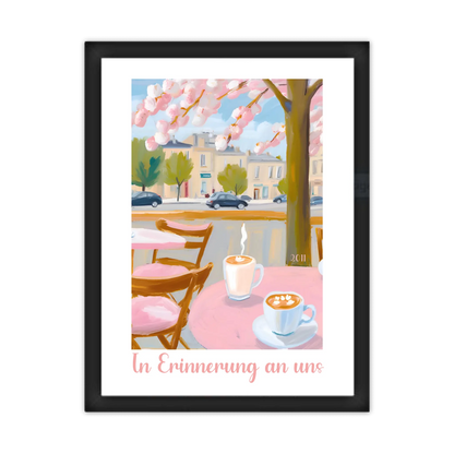 Frühlingserwachen personalisiertes Poster