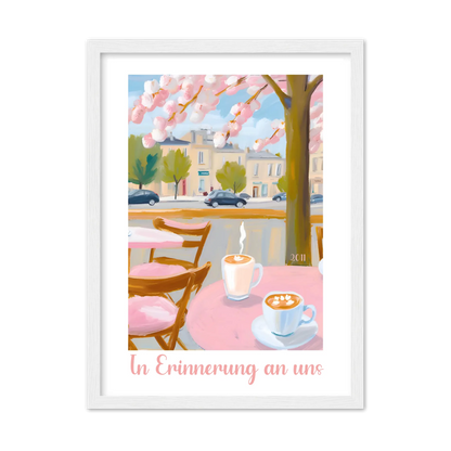 Frühlingserwachen personalisiertes Poster