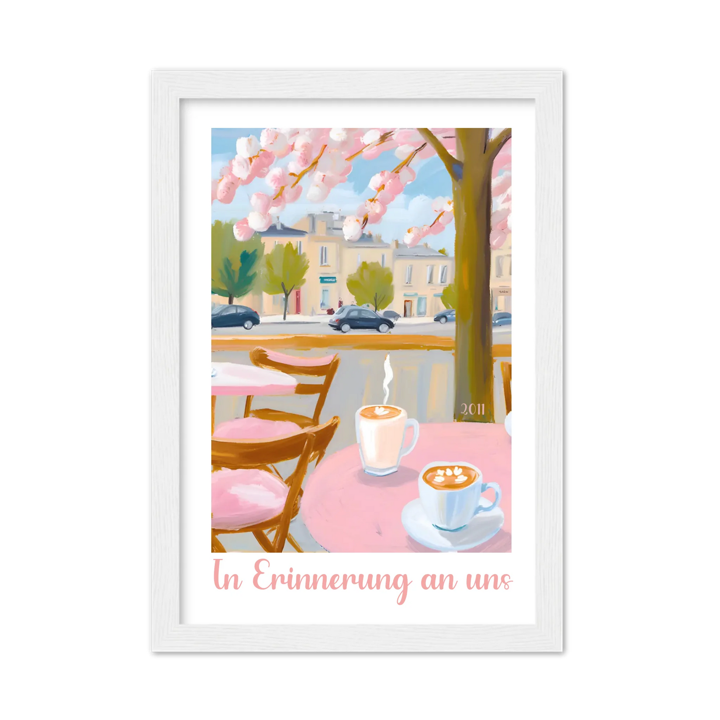 Frühlingserwachen personalisiertes Poster
