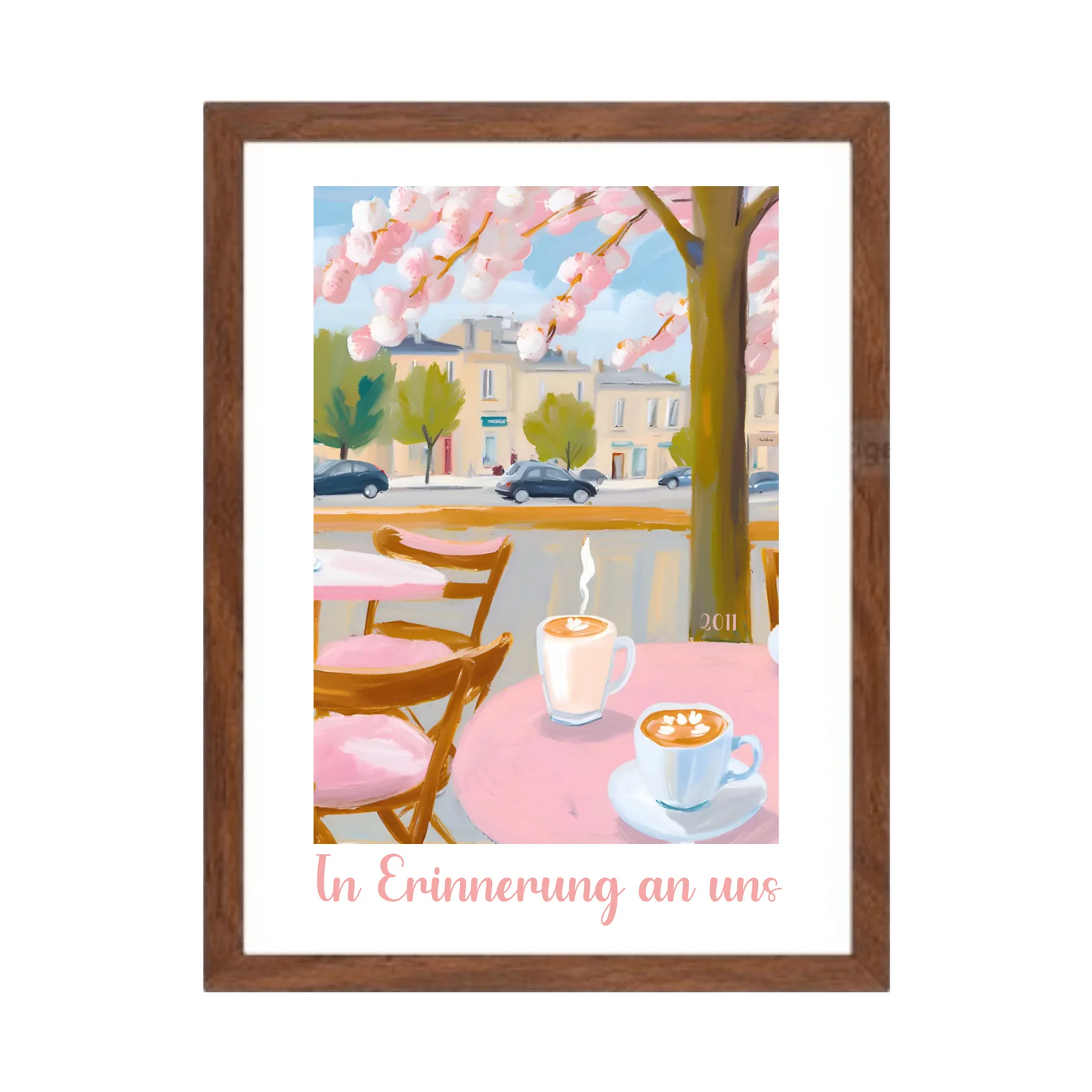 Frühlingserwachen personalisiertes Poster