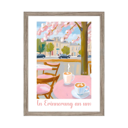 Frühlingserwachen personalisiertes Poster