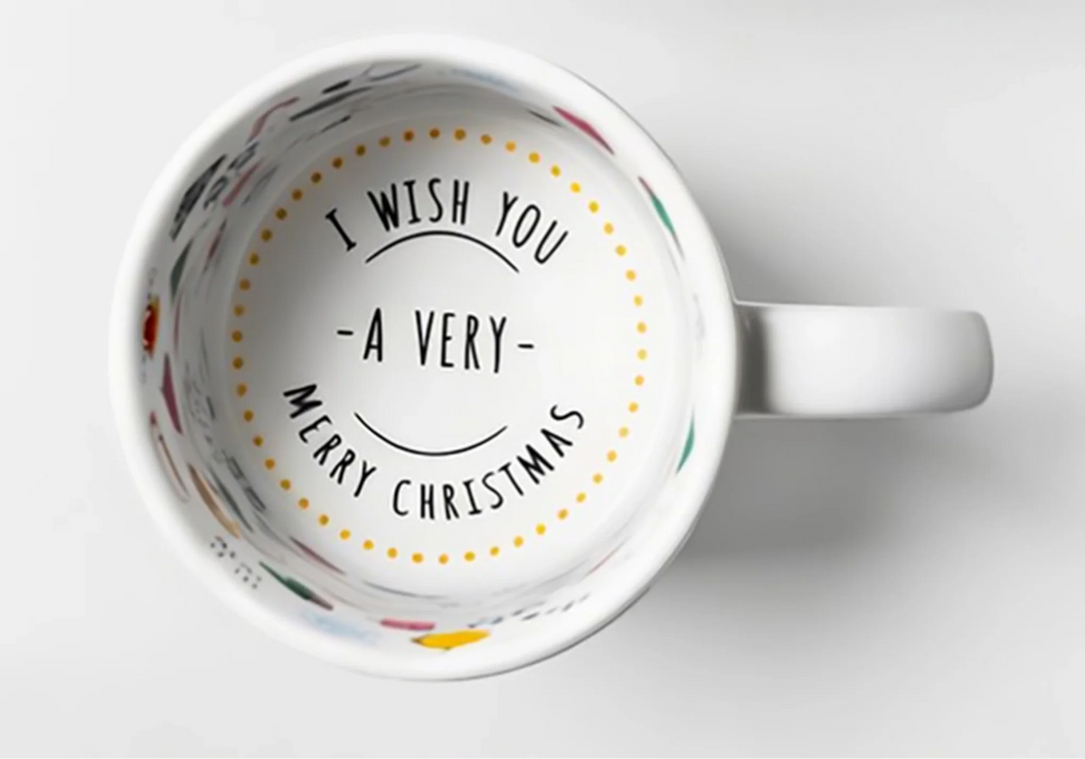Tasse innendruck -christmas
