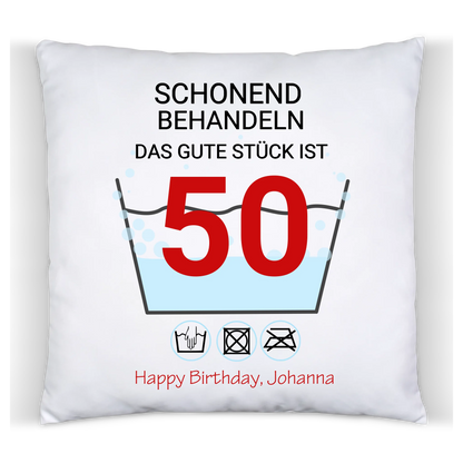 Nettes, humorvolles und lustiges Geschenk zum 50. Geburtstag und jeden andere Geburtstag.