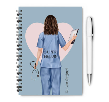 Danke Geschenk personalisiert - Ärztin, Krankenschwester - Unikat