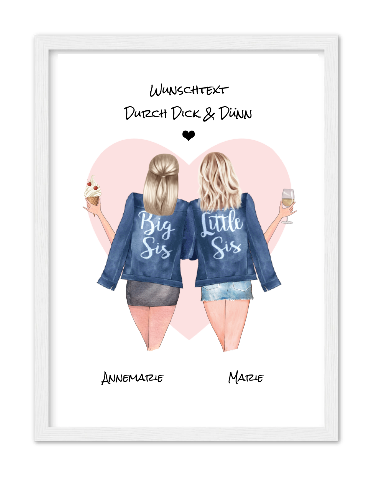 Schwester Geschenkidee Weihnachten: Entdecke die schönsten Weihnachtsgeschenke.  Geschenke für Deine Schwester: kreativ, persönlich und personalisiertbar mit Namen und Spruch. Gestalte Poster, Tassen, Kissen, Kuscheldecken. Jedes Geschenk ist ein Unikat und perfekt als Weihnachtsgeschenk.