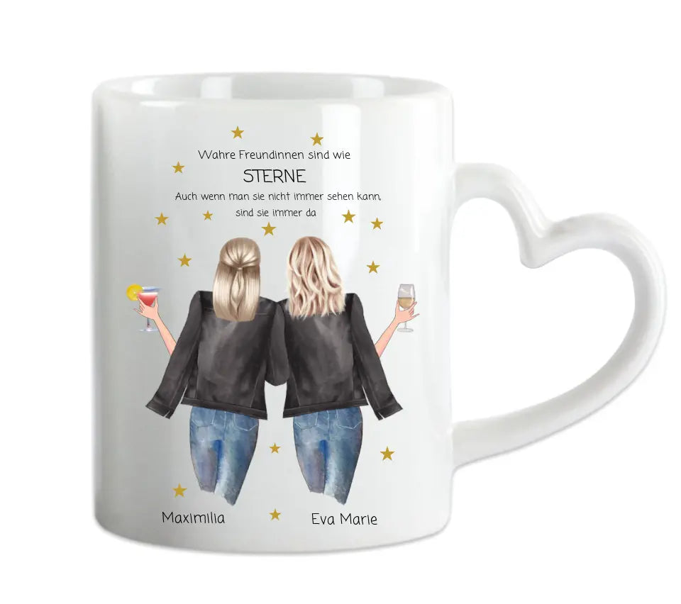 Personalisiertes Kaffeebecher Geschenk für Freundin Tasse Geburtstagsgeschenk Frau